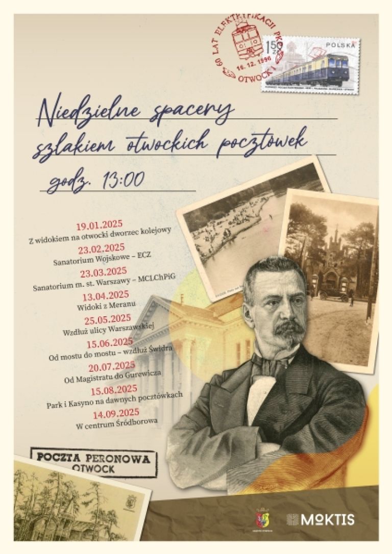 Spacery szlakiem otwockich pocztówek