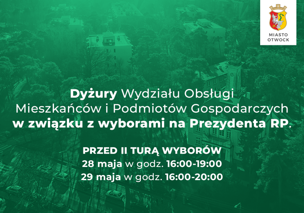 Dyżury przed II turą wyborów