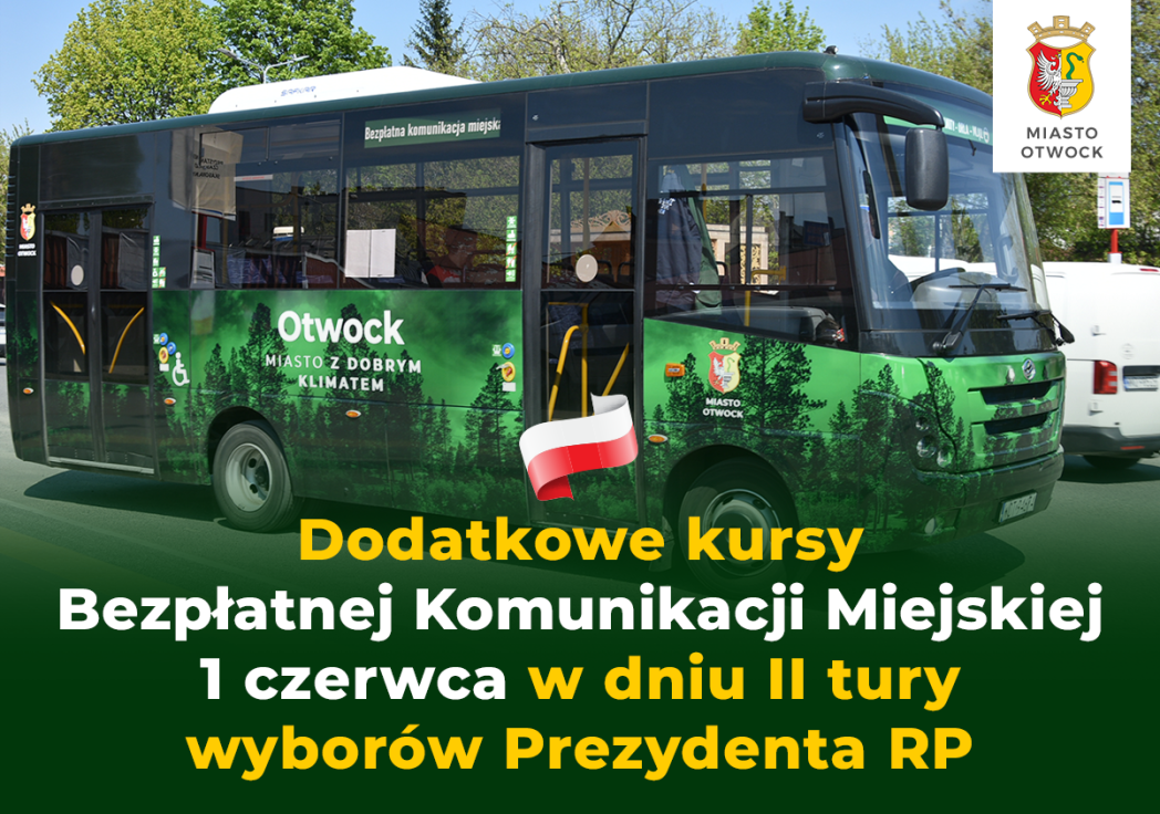 Łatwiejszy dojazd na wybory!