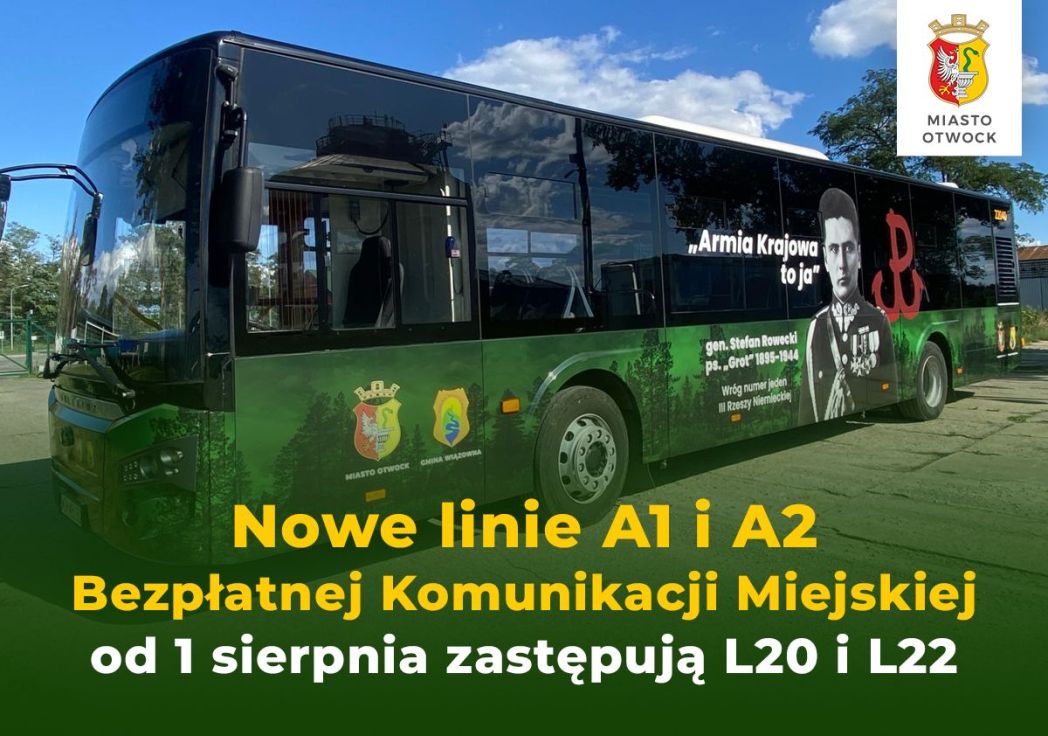 Miasto uruchamia nowe bezpłatne linie autobusowe
